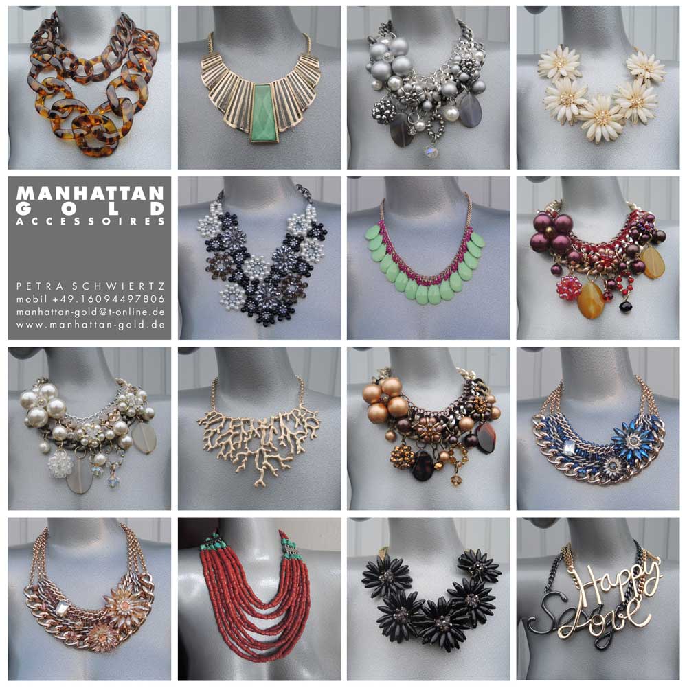 Manhattan Gold Accessoires - Necklaces