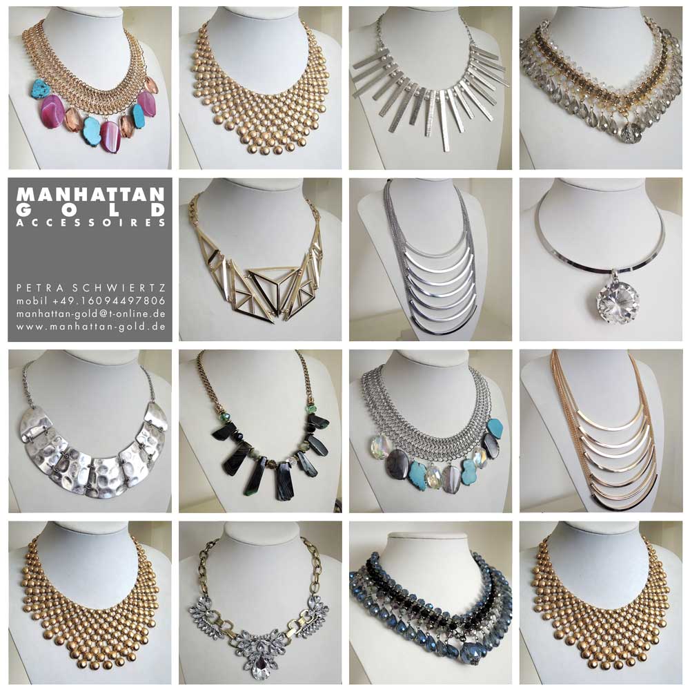 Manhattan Gold Accessoires - Necklaces